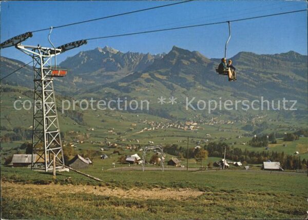 Sessellift Wolzenalp Säntis Nesslau Neu St. Johann