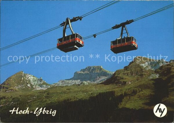 Seilbahn Hoch-Ybrig Weglosen-Seebli Twäriberg