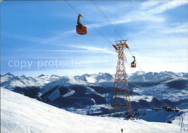 Seilbahn Cry-d_Err Bella-lui Crans s/Sierre
