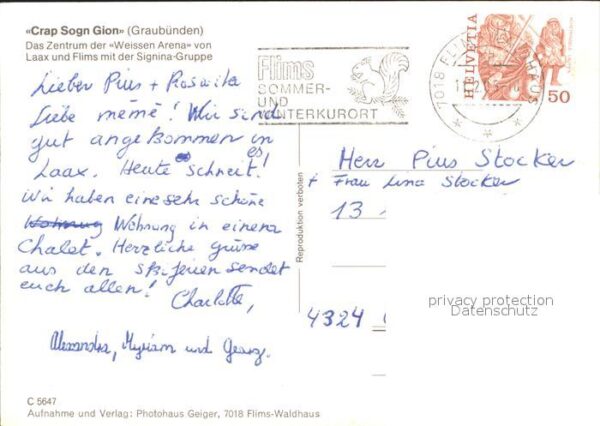 Seilbahn Crap Sogn Gion Signina-Gruppe – Bild 2