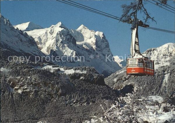 Seilbahn Meiringen-Reuti Hasliberg Wetterhorngru