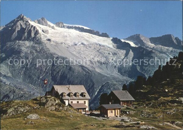 Gletscher Grosser Aletschgletscher Riederfurka