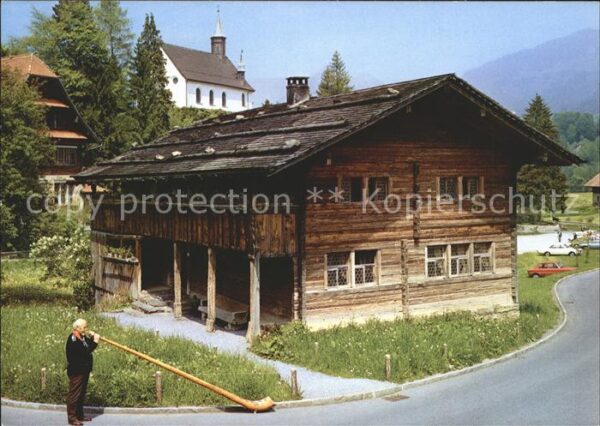 Alphorn Alphornbläser Geburtshaus Bruder-Klaus