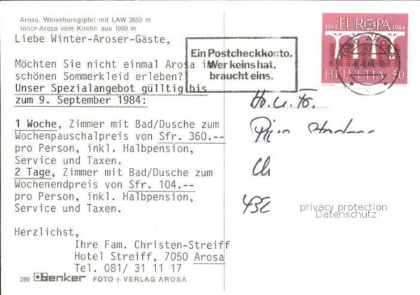 Seilbahn LAW Arosa Weisshorngipfel – Bild 2