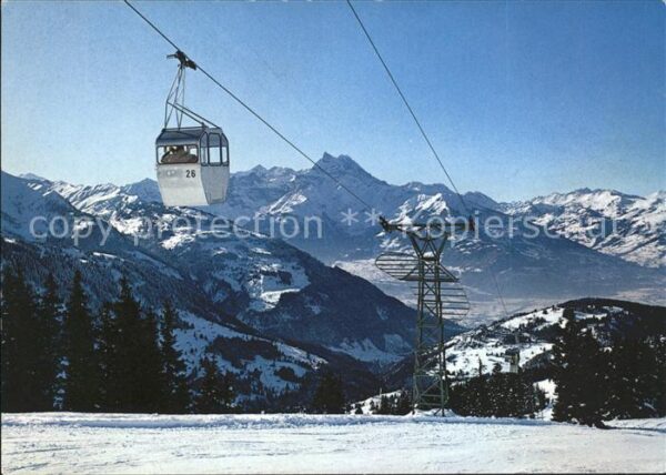 Seilbahn Barboleusaz-Les Chaux Dents du Midi
