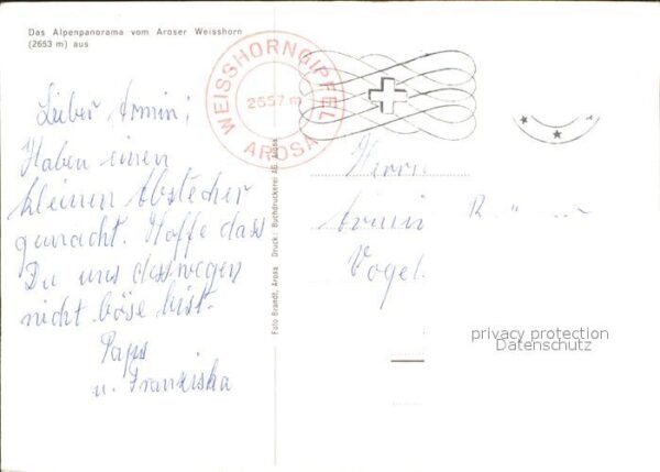 Seilbahn Arosa Weisshorn – Bild 2