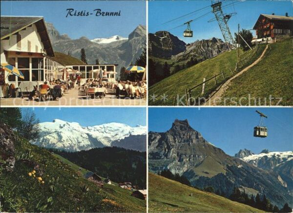 Seilbahn Ristis-Brunni Engelberg