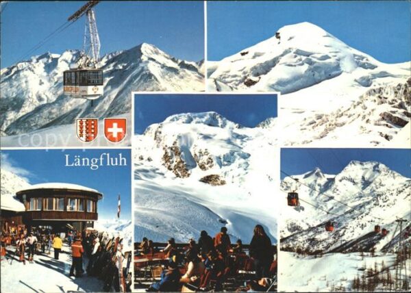 Seilbahn Längfluh Saas-Fee Saas-Tal