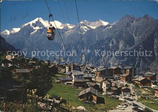 Seilbahn Grächen-Hannigalp Weisshorn Bishorn Bar