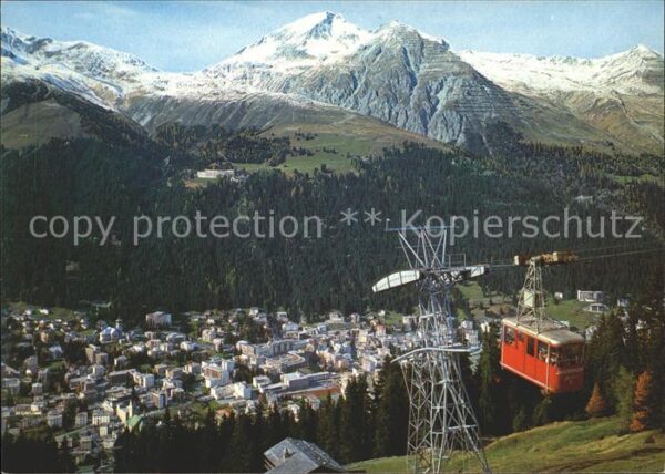 Seilbahn Brämabüel-Jakobshorn Davos Schatzalp