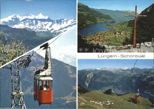 Seilbahn Lungern-Turren Pilatus Wetterhorngruppe