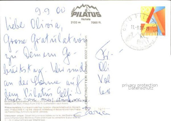 Seilbahn Zahnradbahn Pilatus Vierwaldstättersee – Bild 2