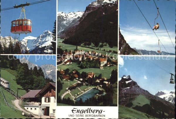 Seilbahn Sessellift Zahnradbahn Engelberg