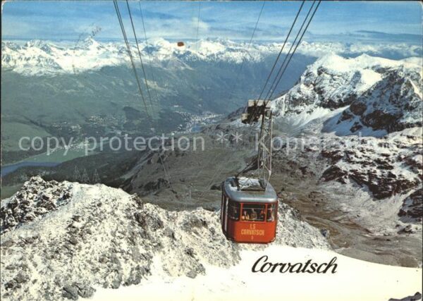 Seilbahn Corvatsch St. Moritz