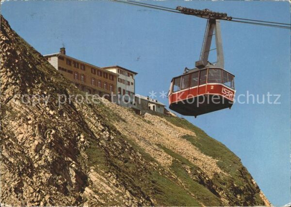 Seilbahn Sörenberg Brienzer Rothorn Hotel-Restau