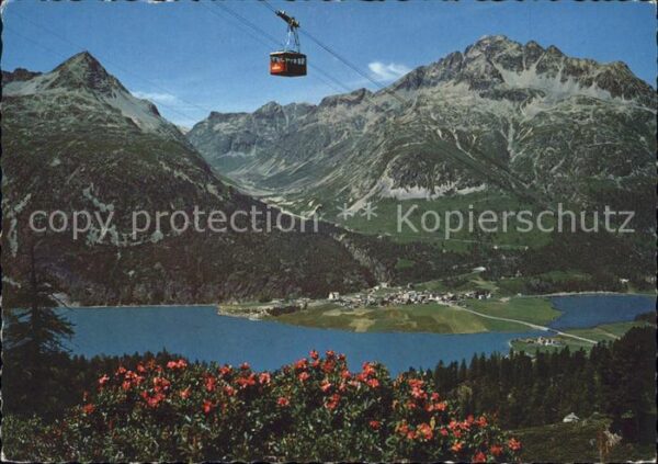 Seilbahn Corvatsch Silvaplana Oberengadin