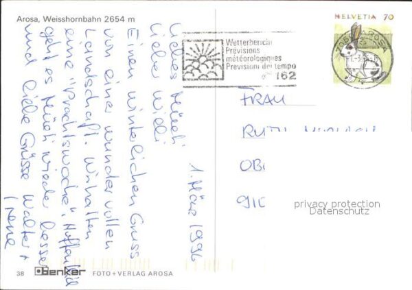 Seilbahn Weisshorn Arosa – Bild 2
