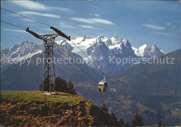 Seilbahn Hasliberg-Käserstatt Wetterhorngruppe
