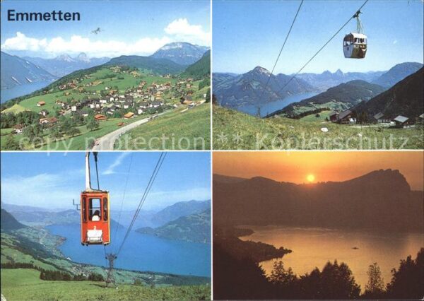 Seilbahn Emmetten Vierwaldstättersee Mythen Fron