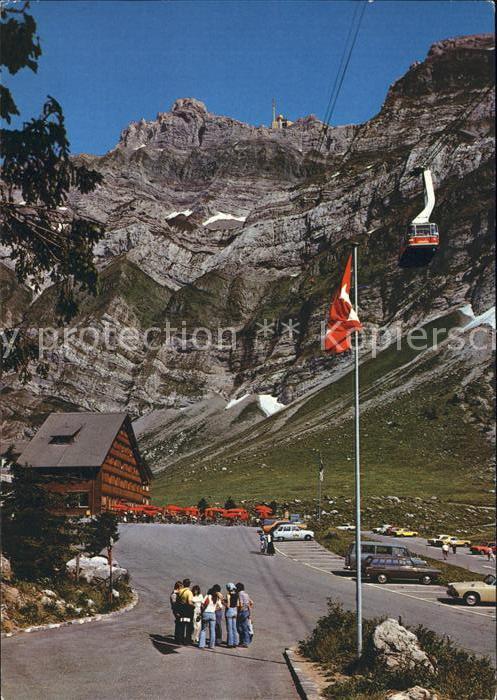 Seilbahn Schwägalp-Säntis Restaurant Gyrenspitz