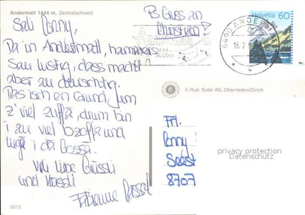 Seilbahn Andermatt Skifahrer – Bild 2