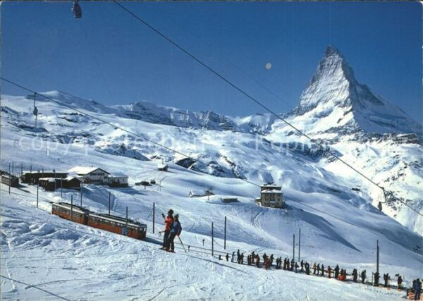 Skilift Riffelberg-Gifthitli Gornergratbahn Mat