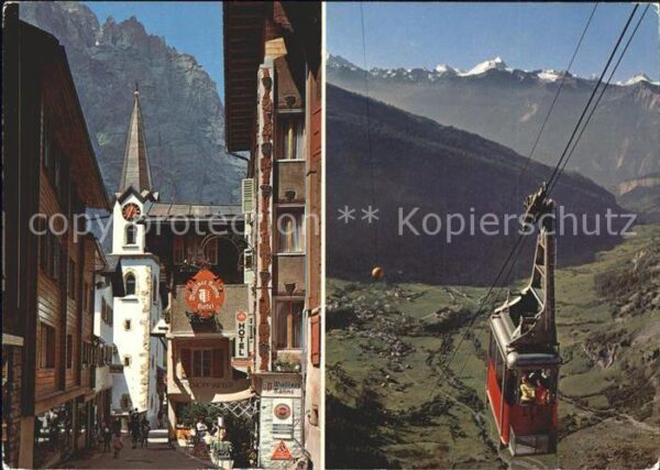 Seilbahn Leukerbad Dorfstrasse