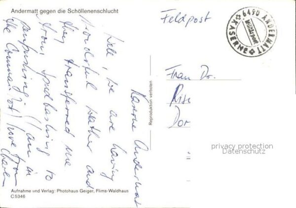 Seilbahn Andermatt Schöllenenschlucht – Bild 2