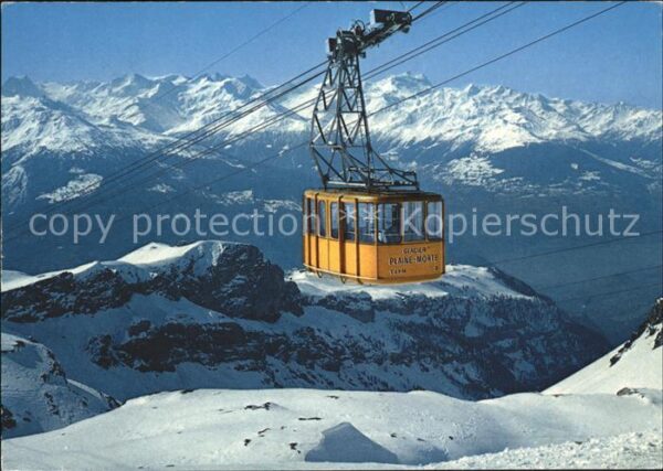Seilbahn Plaine-Morte Montana-Crans
