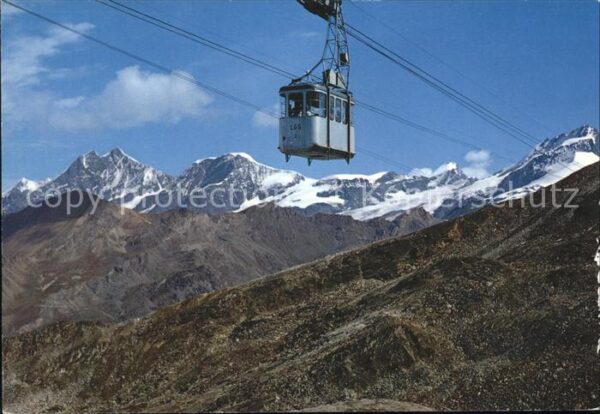 Seilbahn Gornergrat-Stockhorn Zermatt Dom Alphub