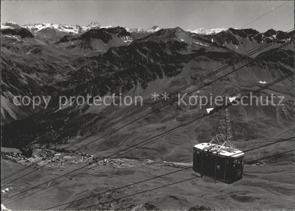 Seilbahn Arosa-Weisshorn Inner-Rosa Berninagrupp