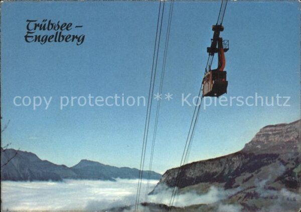 Seilbahn Gerschnialp-Trübsee Engelberg