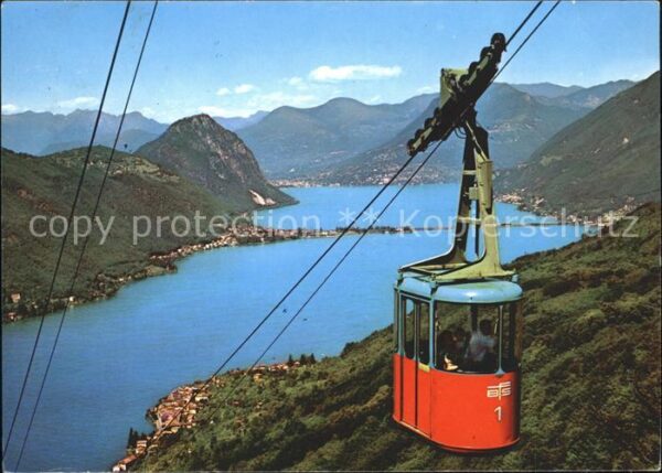 Seilbahn Brusino-Serpiano Luganersee Lago di Lug