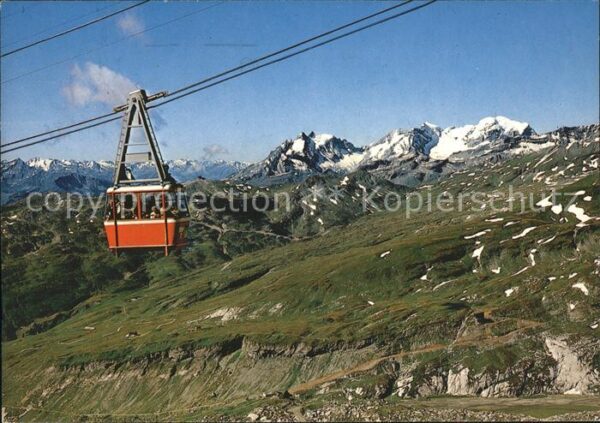 Seilbahn Cassonsgrat Flims Brigelser-Hörner Piz