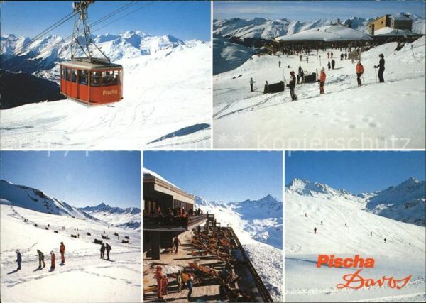 Seilbahn Davos Bergrestaurant Pischa