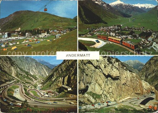 Bergbahn Seilbahn Andermatt Gotthardstrasse Teuf