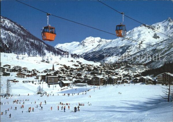 Seilbahn Spielboden Saas Fee Simelihorn Jägihorn
