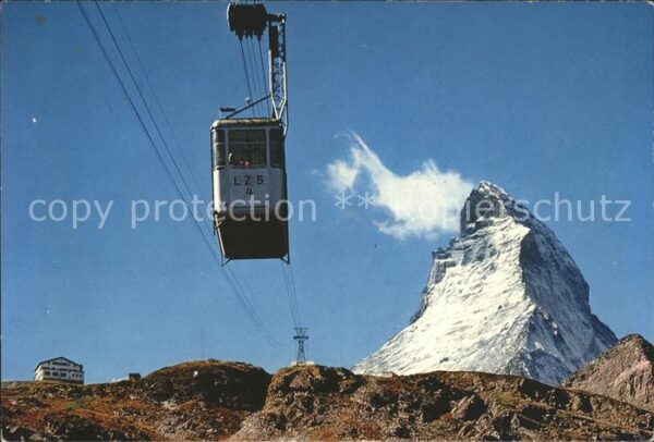 Seilbahn Zermatt Hotel Schwarzsee Matterhorn