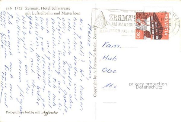 Seilbahn Zermatt Hotel Schwarzsee Matterhorn – Bild 2