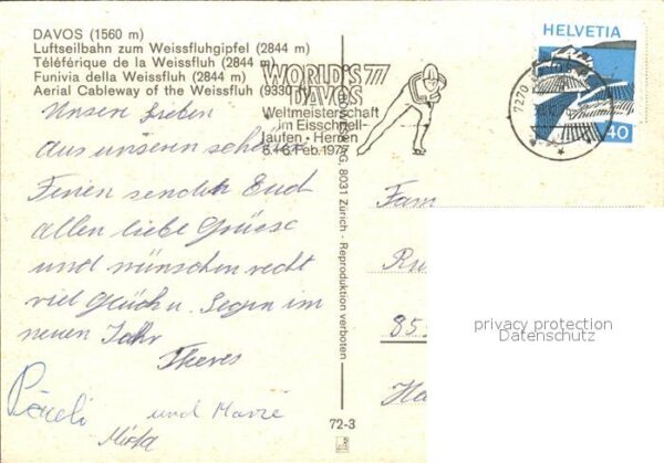 Seilbahn Weissfluhgipfel Davos – Bild 2