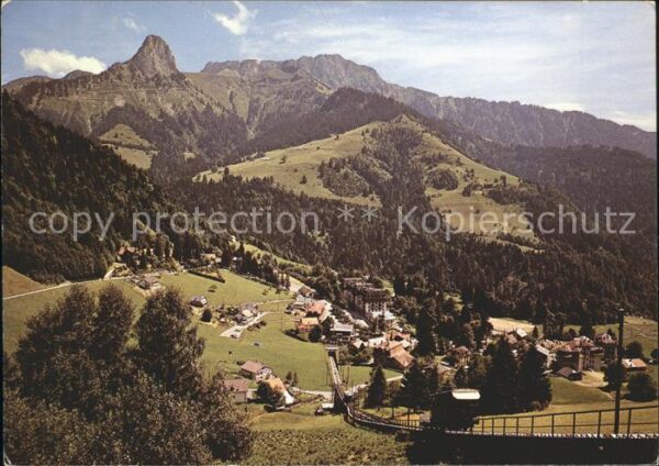 Zahnradbahn Dent de Jaman Les Avants