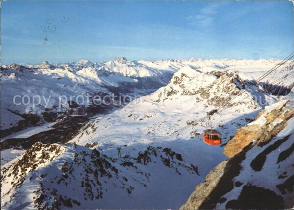 Seilbahn Silvaplana-Corvatsch St. Moritz