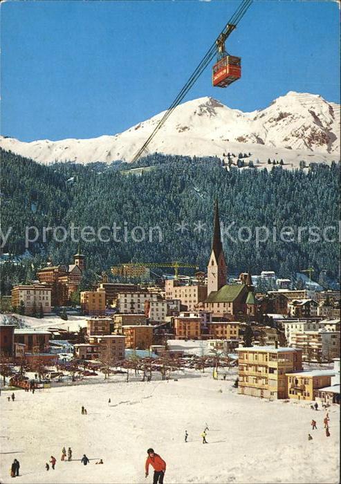 Seilbahn Davos Schatzalp Schiahörner