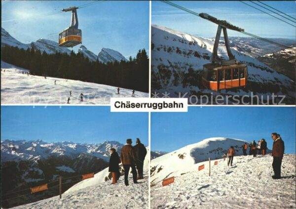 Seilbahn Iltios Chäserrugg Unterwasser