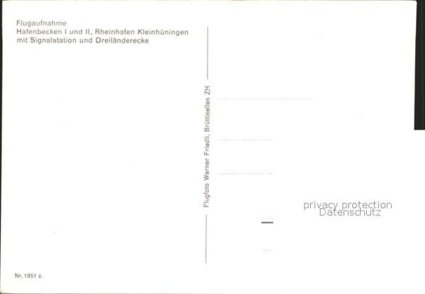 Hafenanlagen Hafenbecken Rheinhafen Kleinhüningen Si – Bild 2