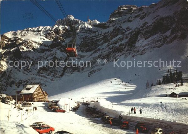Seilbahn Säntis Schwägalp Restaurant Gyrenspitz