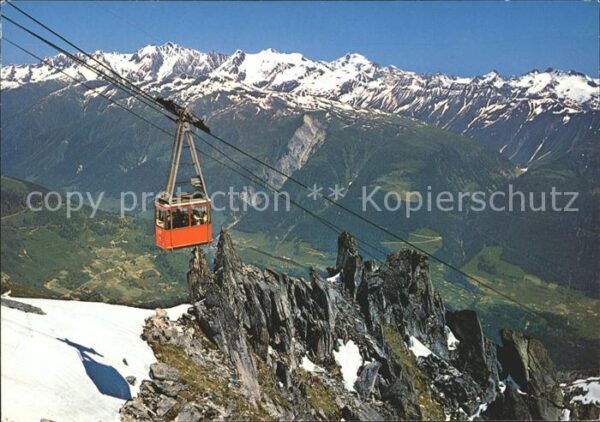 Seilbahn Fiesch-Eggishorn Blinnenhorn Ofenhorn