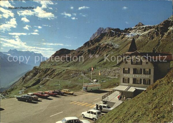 Klausenpass Hotel Klausen Passhöhe mit Schachental