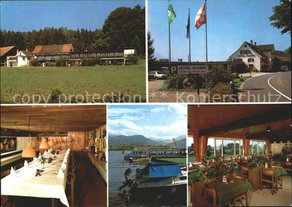 Bollingen See-Gaster Hotel Schiff Gasträume Bootsliegeplatz