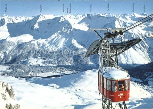 Seilbahn Weisshorn Arosa